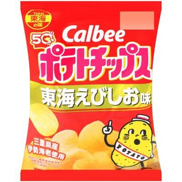 Calbee 卡樂先生蝦鹽味洋芋片 (53g)