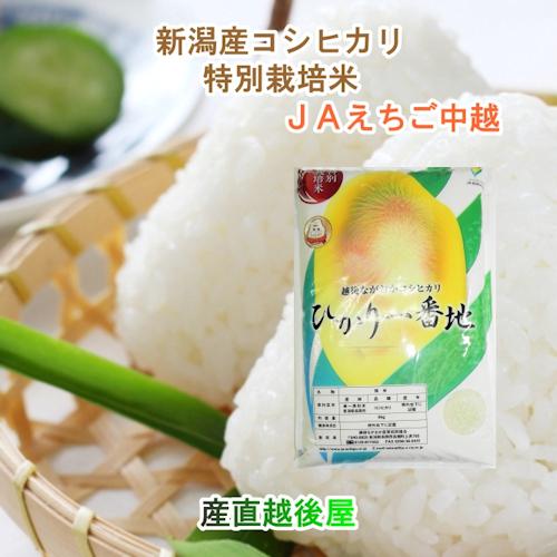 令和５年産 新米 コシヒカリ 10kg 玄米 特Ａ地区 特別栽培米 新潟産 JAえちご中越農協 産地限定 送料無料