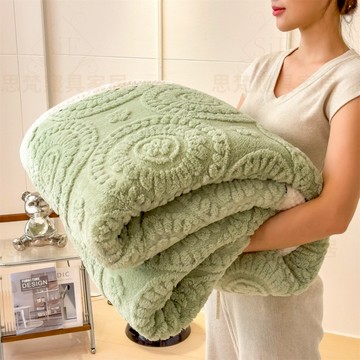 🔥免運🔥台灣出貨🔥贈枕套 法蘭絨毛毯 牛奶絨毛毯 毛毯 雙人加厚毛毯 吸濕透氣 加厚加密 塔芙絨毛毯 保暖性強