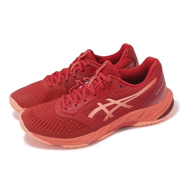 Asics 排球鞋 Netburner Ballistic FF 3 男鞋 紅 緩衝 室內運動 羽排鞋 亞瑟士 1051A073600