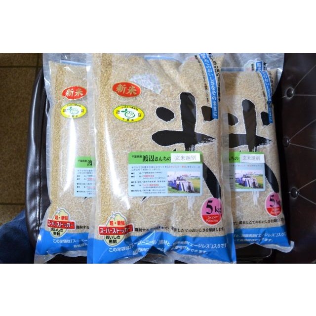 エコEM米（品種おまかせ）玄米選別1５kg令和4年千葉県産