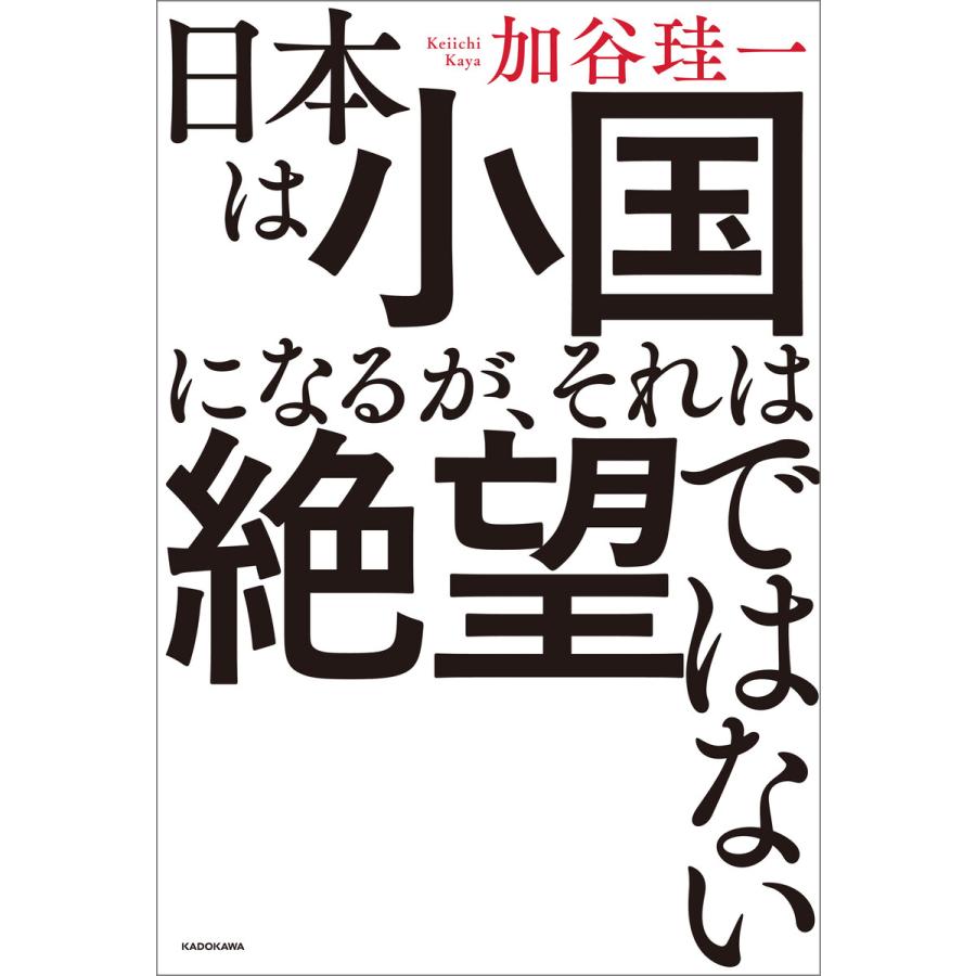 日本は小国になるが,それは絶望ではない