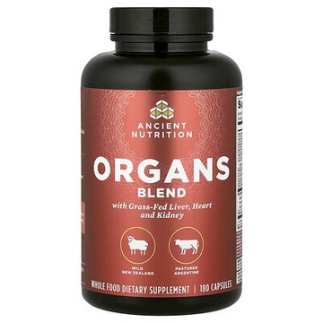 Ancient Nutrition, 有機混合物，180 粒膠囊