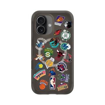 iPhone 17 AirX 本質黑 - NBA - Hardwood classics Logos