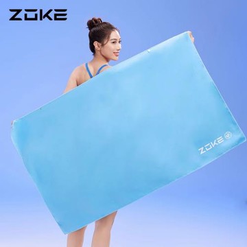 洲克吸水浴巾成人大碼防寒保暖防曬zoke兒童游泳訓練溫泉速干毛巾