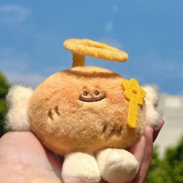 風度嚴選❤️ 可愛天使土豆毛絨玩偶 公仔創意揹包掛件 精緻掛飾 ins風 玩偶鑰匙扣 送閨蜜禮物 包包掛件 禮品