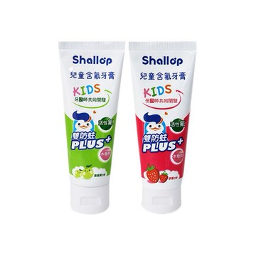 刷樂~兒童含氟牙膏(90g) 青蘋果／草莓 款式可選