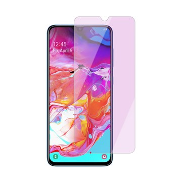 A系列(其他) 貼 超值3入組- 三星 Galaxy A70 非滿版 藍紫光 9H鋼化玻璃膜 手機 防撞 防摔 螢幕保護貼 手機貼膜 三星 samsung A70 保護貼 玻璃保護貼 手機保護貼 鋼化膜