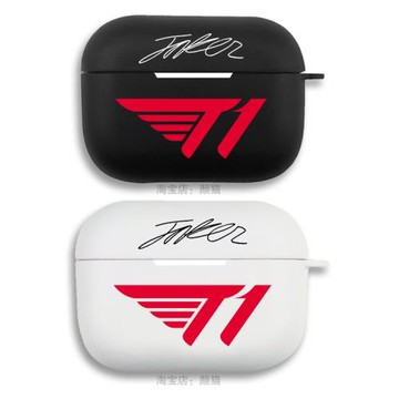 SKT1戰隊FAKER簽名LOL耳機套適用Airpods保護殼2代蘋果3代pro硅膠第一二三四代