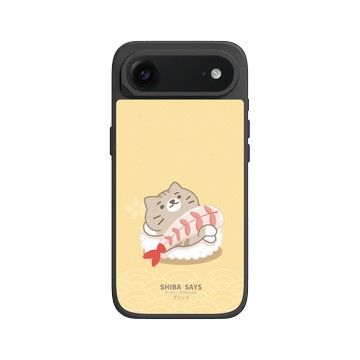 iPhone Air SolidX 黑 - 柴語錄 Shiba Says - 鮮蝦太子