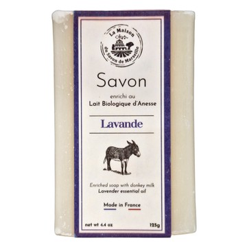 La Maison du Savon de Marseille 馬賽皂之家 極白潤膚驢奶皂 南法薰衣草  125g  1個