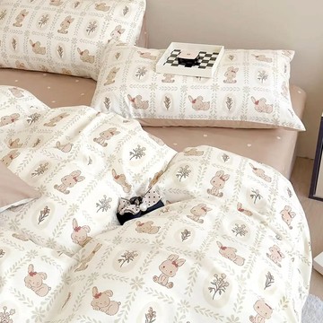 J-bedtime 床寢時光 100%純棉單人床包枕套組 台灣製  床包 + 枕套  單人  悅動時光