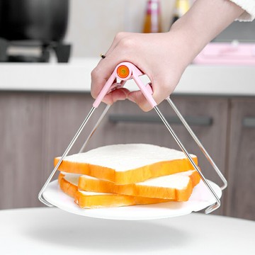 防滑夾碗器廚房防燙夾盤神器蒸菜不銹鋼取盤夾子砂鍋取碗夾小工具