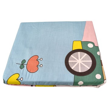 Pure One 100%純棉 枕套床包組 枕套 (45 * 75 cm) 床包 (180 cm * 186 cm)  床包 + 枕套2個  加大  快樂假期