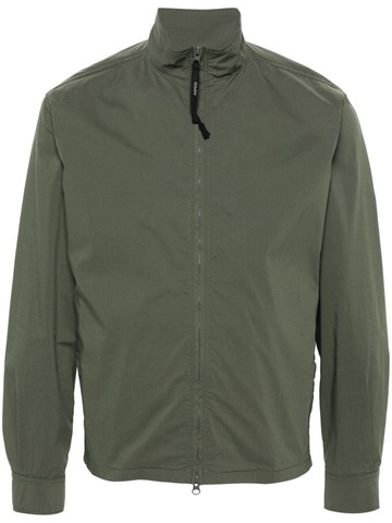 ASPESI - lightweight zip-up jacket - men - Polyamide/Cotton/Elastane - XL - Green