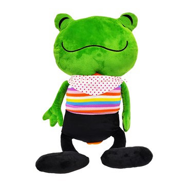 AllBeMine 歐比邁 變眼青蛙玩偶  50cm  深綠色  1個
