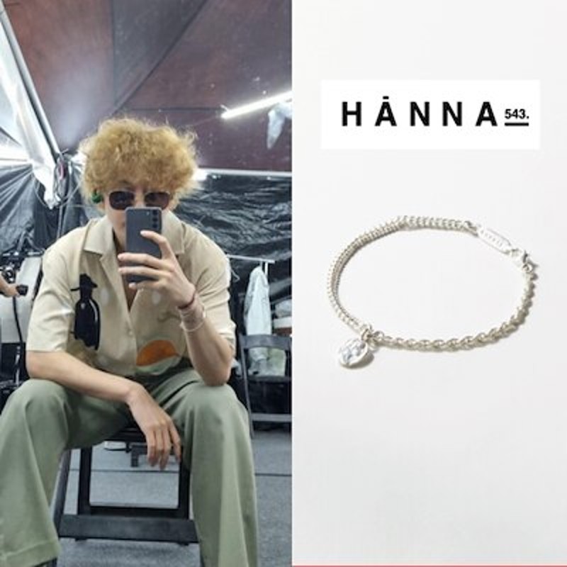 HANNA 543] BTS V 着用 B507S 付けのブレスレット 韓国ブレスレット