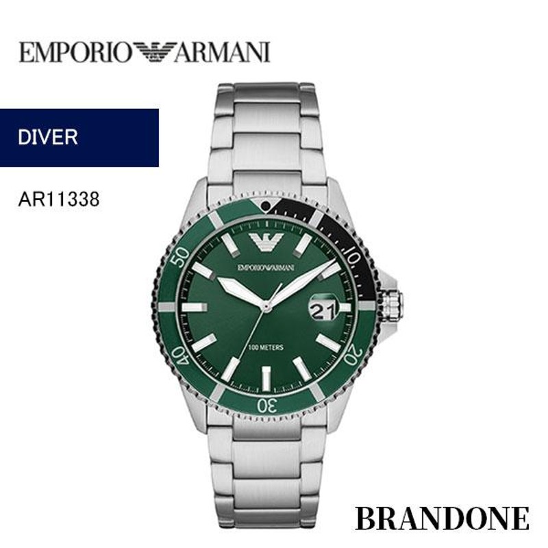 AR11338 EMPORIO ARMANI エンポリオ・アルマーニ DIVER 腕時計 ...