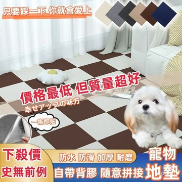 ※現貨隔日達※ 寵物地墊 拼接地墊 巧拼地墊 可裁剪地墊 寵物防滑地墊 防滑地墊 貓地墊 止滑墊 日式地墊 吸附式