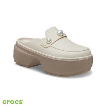 Crocs (中性鞋)  雪屋珍珠樂福鞋 中性鞋-淺杏仁色 -211015-0LL