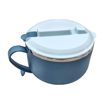 樂彩 304餐杯碗 1200ml含蓋餐飲器皿  牛仔藍色  1個