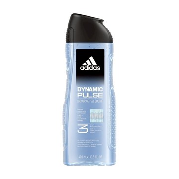 adidas 愛迪達 男性三合一潔顏洗髮沐浴露 超越活力  400ml  1瓶
