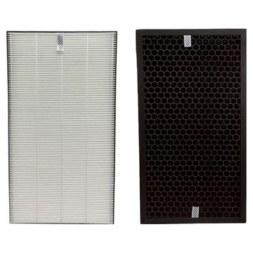 PUREBURG 高效HEPA濾網 + 蜂巢活性碳濾網 Sharp 空氣清淨機 FU-H80 / FU-H80T-N/FP-J60T-W/FP-J80T-W適用  1組  J68-01