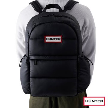 HUNTER - 無縫空氣後背包-黑色
