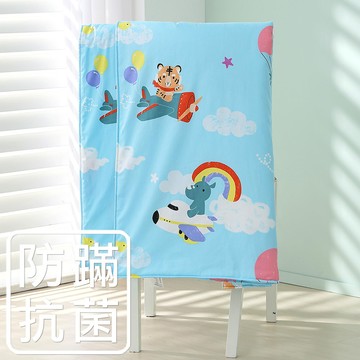 鴻宇 HongYew - 防蹣抗菌100%美國棉兒童涼被 四季被-飛雲之下2311