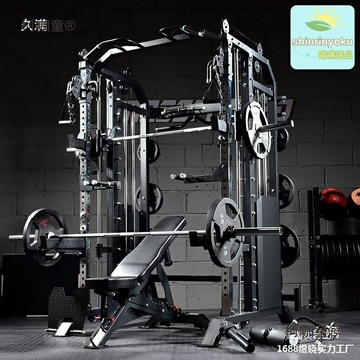 【多功能綜合】龍門架 健身器材 綜合訓練器 力量訓練器 深蹲架 臥推架 家用商用健身房 力量訓練 肌肉鍛鍊 增肌減脂