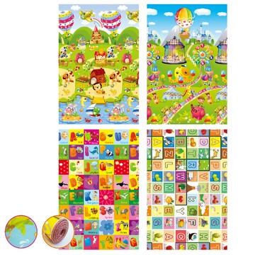 森林遊樂園雙面遊戲墊120x180cm(顏色隨機出貨)