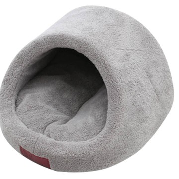 REDPUPPY 克萊因圓形寵物窩  中型(29 x 38 x 25 cm)  1個  灰色