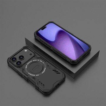 透氣散熱 鎧甲防摔 磁吸 i17手機殼 蘋果保護殼 適用於 iPhone 17 Air 16 15 Pro max