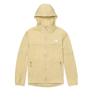 The North Face 北面 男 防潑水防曬防風外套 卡其