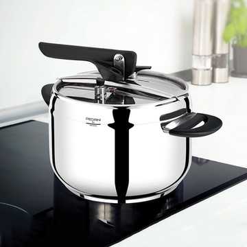《PEDRINI》Promo不鏽鋼壓力鍋-5L-- 可電磁爐 快鍋 高速鍋 快煮鍋 節能鍋 高壓高速鍋
