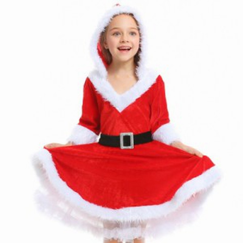 サンタコスプレ サンタコス サンタワンピース 子供用 女の子 クリスマス サンタ衣装 サンタクロース 仮装 コスチューム コスプレ 可愛い 通販 Lineポイント最大1 0 Get Lineショッピング