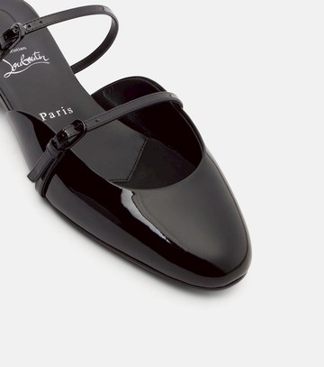 Christian Louboutin Jane Nina patent leather mules