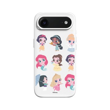 iPhone Air SolidX 白 - 迪士尼-公主系列 Disney Princess - Q版-迪士尼公主