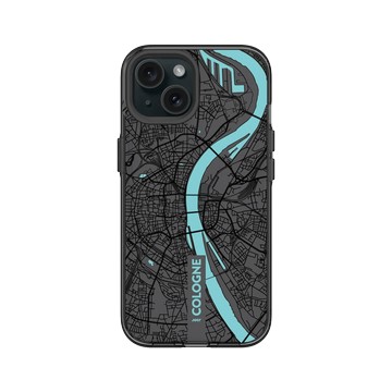 iPhone 15 Clear 酷墨灰 - JOCR - Cologne (Black Logo)