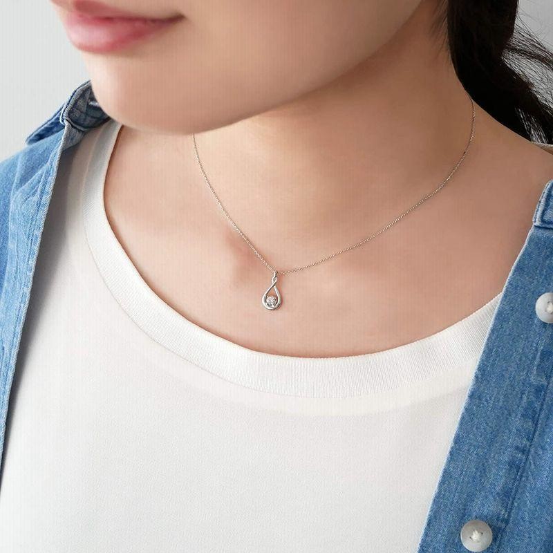K10　ヴァンドーム青山　ネックレス VENDOME AOYAMA ヴァンドーム青山 K10ネックレス ダイヤ付トップ