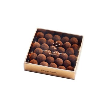 Pierre Marcolini 小開心系列 榛果可可原粒（加贈品牌提袋）