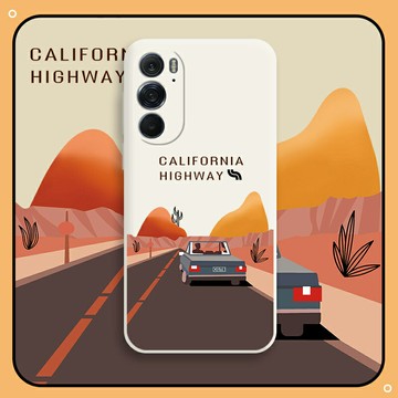 加州插畫摩托羅拉s30手機殼X30全包防摔motoeages30液態硅膠手機套高級感新款ins風女網紅歐美男女個性創意