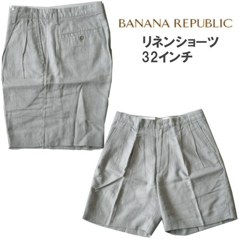 Banana Repubric リネンショーツ バナナリパブリック ショートパンツ