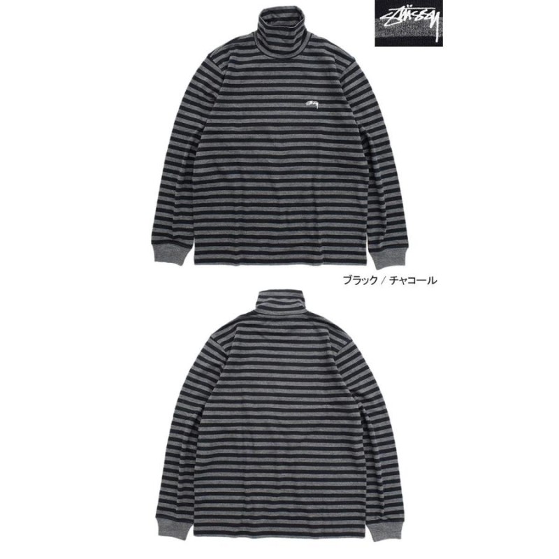 ステューシー カットソー 長袖 STUSSY メンズ Classic Stripe (stussy ...