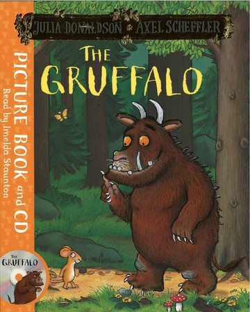 The Gruffalo (1平裝 + 1CD)  Julia Donaldson/Axel Scheffler  新月