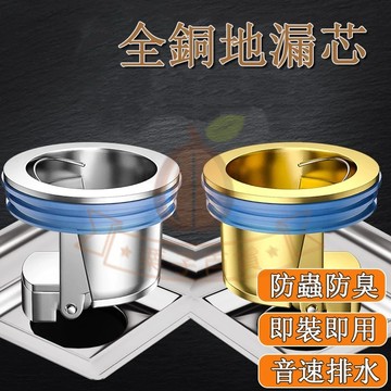台灣出貨🌰防蟲地漏 防臭地漏 全銅地漏 純銅重力地漏 防臭防蟲地漏 純銅材質地漏 衛生間防臭地漏 防臭地漏 防臭地漏芯