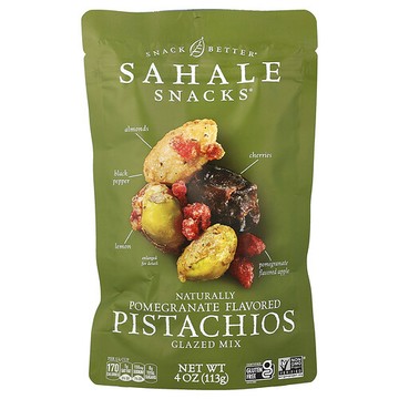 Sahale Snacks, Glazed Mix，天然石榴開心果，4 盎司（113 克）