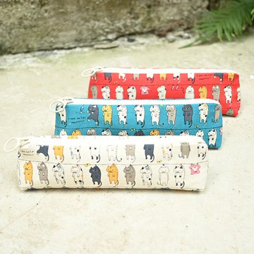 三角筆袋 貓咪