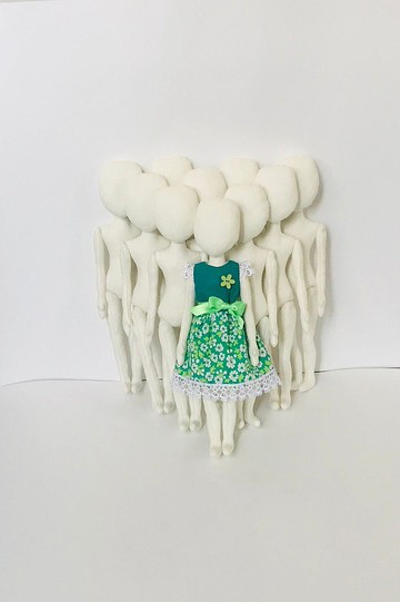 10 個空白娃娃身 10,43 英寸 (26,5cm)