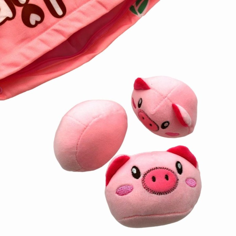 クッション 動物の小さな顔 8個入り お菓子の袋 ユニークなパッケージ (ブタ) | LINEショッピング